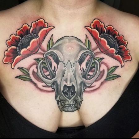 Cody Cook - Cody Cook Floral Animal Skull